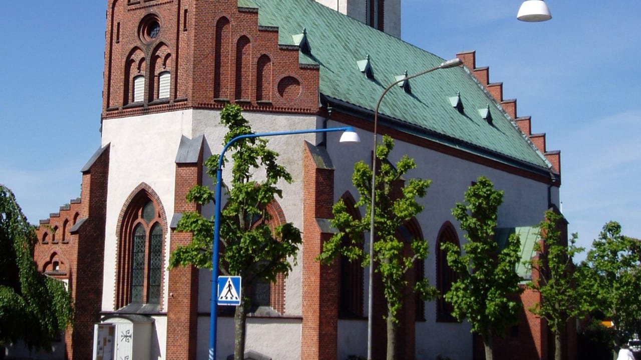 Fasadtvätt Hörby - Hörby kyrka