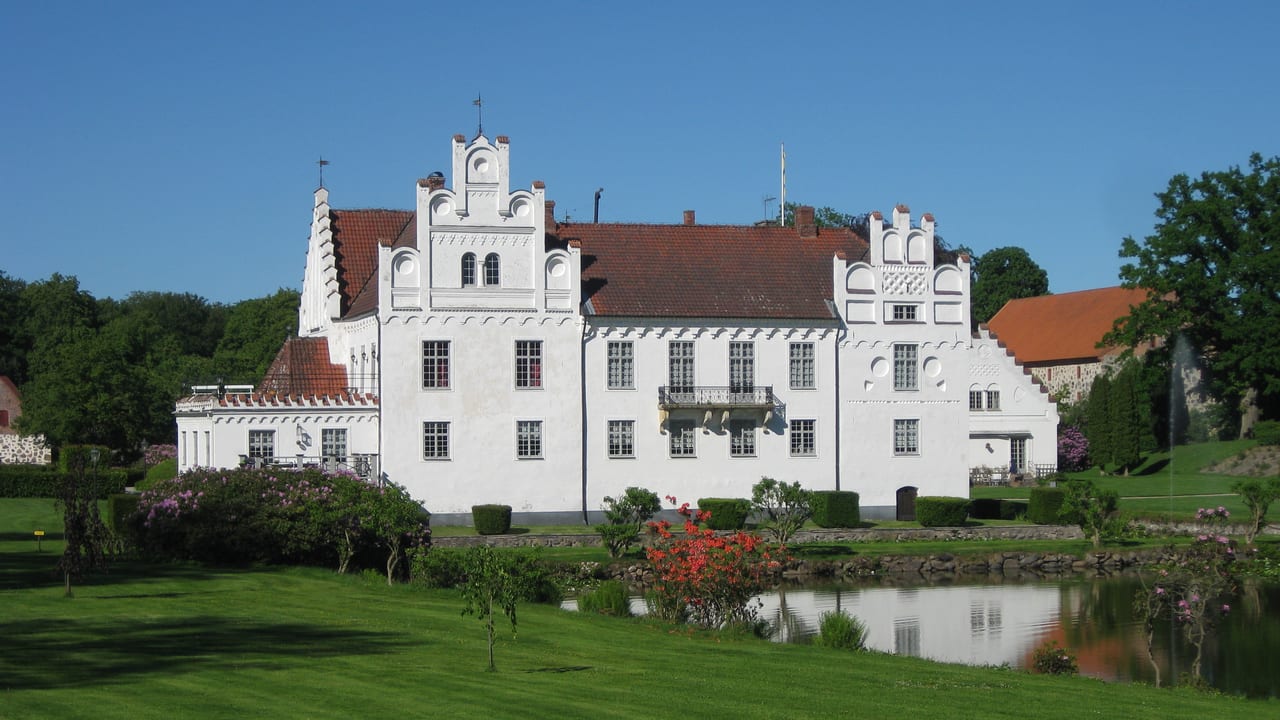 Fasadtvätt Östra Göinge - Wanås slott